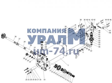 Чертеж Мотор-редуктор 4МЦ2С-125