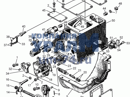 Чертеж Фрикцион бортовой левый 24-16-102-01СП