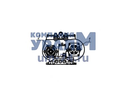 Чертеж Коробка отбора мощности КОМ МП02-4215008-72