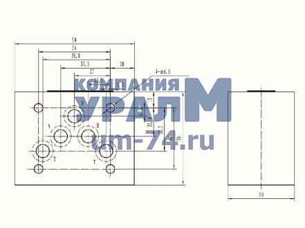 Чертеж Клапан обратный Z1DS10