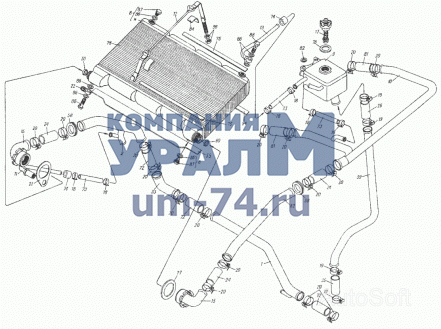 Чертеж Бачок расширительный 8.02.018-1