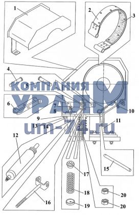 Тормоз КС-35714.26.300-01