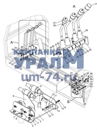 Привод управления крановыми операциями КС-55713-1В.70.000