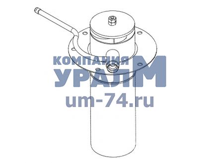 Чертеж Камера сгорания к отопителю Планар 4Д-24