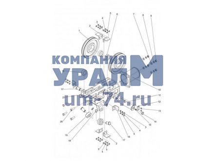 Чертеж Каретка КС-45721Г.63.80.000