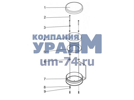 Чертеж Креномер КС-45721.93.000