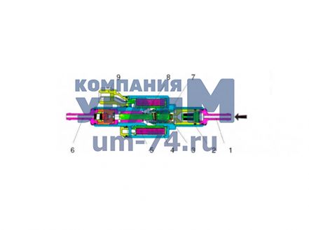 Чертеж Насос дозировочный 12V