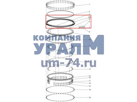 Чертеж Погон средний 251.09.00.003