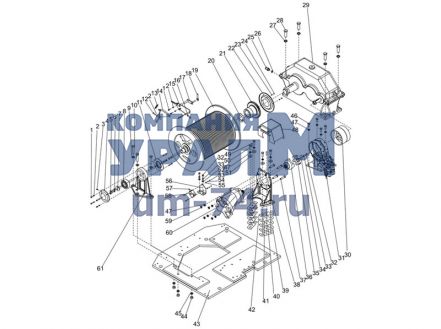 Чертеж Полумуфта зубчатая КС-4572.26.004