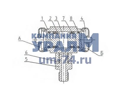 Чертеж Размыкатель тормоза КС-2574.28.500