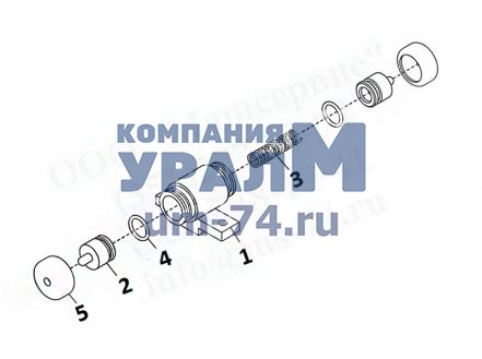 Чертеж Размыкатель тормоза КС-45721.28.00.1310 механизма поворота