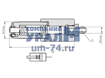 Чертеж Размыкатель тормоза КС-4572А.26.360