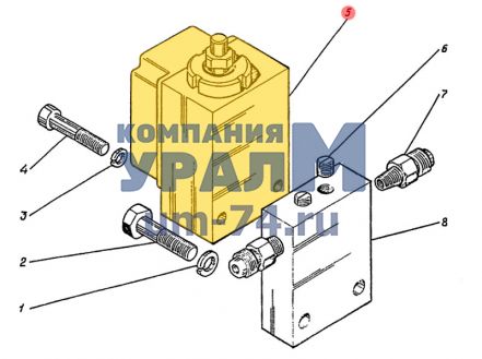 Чертеж Реле давления 4ХЛ-4 РДП1 ПГ62-11