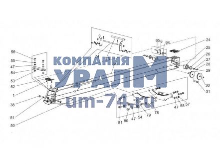 Чертеж Секция вторая КС-45721Г.63.31.000