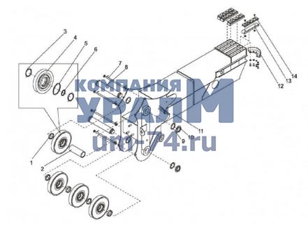 Чертеж Секция третья КС-45721Г.63.61.000