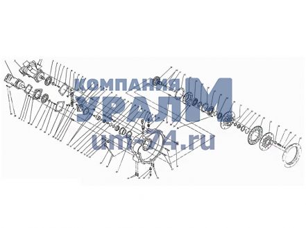 Чертеж Ступица ПУМ-500.01.05.740