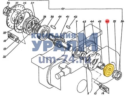 Чертеж Шкив ЭО-5122.11.08.109-1