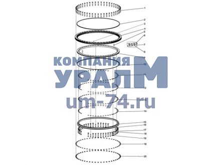 Чертеж Штифт 251.09.00.008