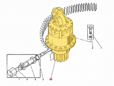 Редуктор поворота Э4.03.01.100сб