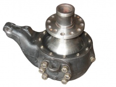 Кулак поворотный правый усиленный н/о (опора шаровая 12 отверстий) 6361-2304010А