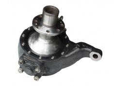 Кулак поворотный правый усиленный н/о (опора шаровая 12 отверстий) (АЗ УРАЛ) 6361-2304010