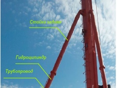 Раскос задний в сборе СП-49Д.08.00.000СБ