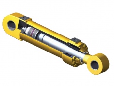 Гидроцилиндр подъема стрелы ИФ 300.100М.00.000 (ГЦ-160.100х890.11)