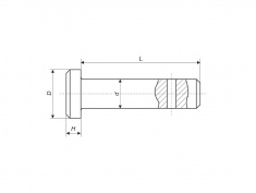 Ось 6-16В12х90.20.Ц9хр