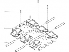 Лента гусеничная 321Г.08.00.000