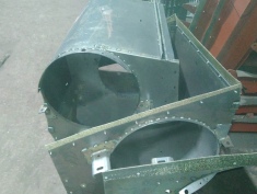 Кожух вентилятора (нового образца) склад №2 12Г.21.05.03.000Т131