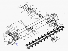 Крышка ЕНИСЕЙ элеватора нижняя КДМ 2-23-2