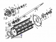 Остов бильного барабана КДМ 2-8-1