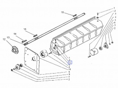 Остов отбойного / промежуточного битера КДМ 2-9-1-1