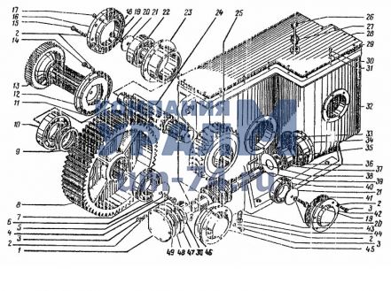 Редуктор 4561А.305.01.000 - Фото 1