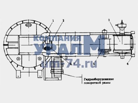 Рама поворотная КС-6973А.50.000 - Фото 1