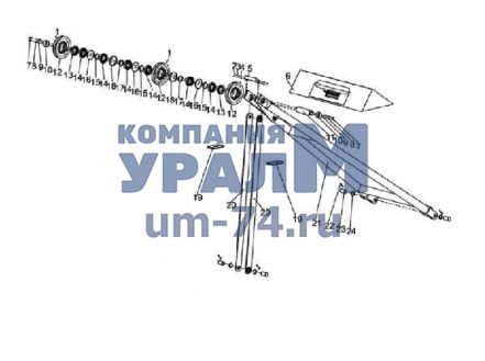 Стойка 251.14.06.000 - Фото 1