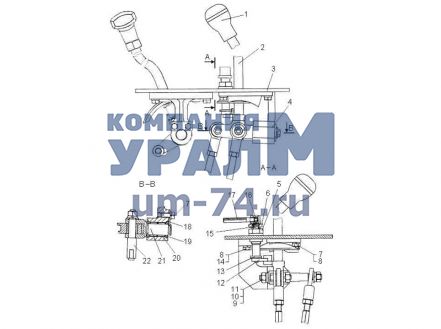 Блок управления 114-13-110СП - Фото 1