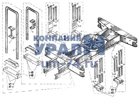 Рама KC-3562A.91.200-1 - Фото 1