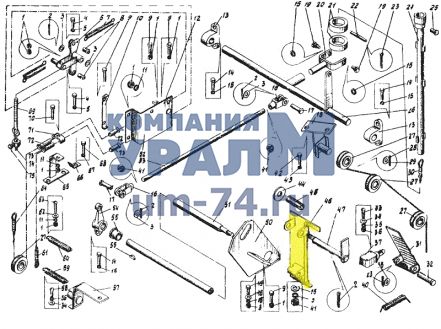 Педаль КС-3577.72.210 - Фото 1