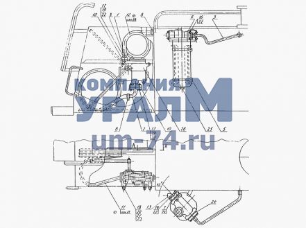 Установка перекачивающего насоса Э4.09.35.000сб - Фото 1