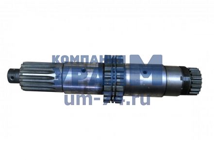 Вал привода задних мостов (АЗ УРАЛ) 55571-1802186 - Фото 1
