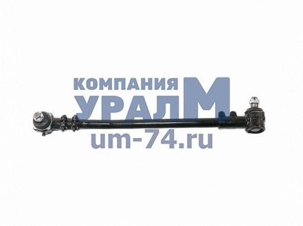 Тяга рулевая продольная 2-го моста (усиленный палец) (АЗ УРАЛ) 5323Х-3414017 - Фото 1