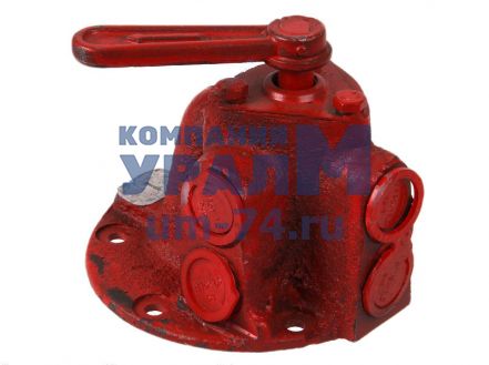 Кран распределительный КРАЗ (ХК АвтоКрАЗ) (257-1104650-01) (6322-1104650-01) - Фото 1