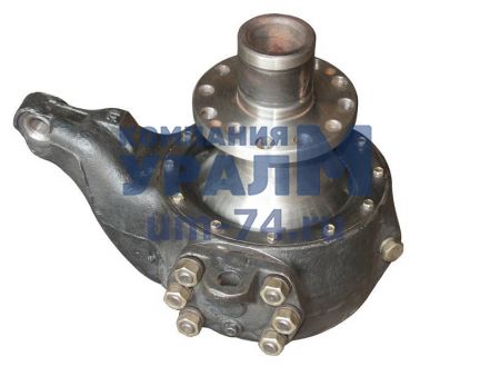 Кулак поворотный правый усиленный н/о (опора шаровая 12 отверстий) 6361-2304010А - Фото 1