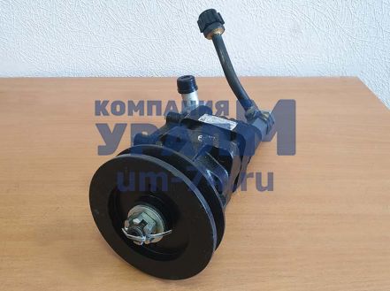 Насос гидроусилителя руля с коллектором, шкивом и штуцером 256Б-3407200 арт. 4320Я3-3407200-02 - Фото 2