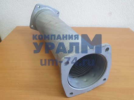 Металлорукав гофрированный (дв.236НЕ) 395-465 мм (нержавейка) 4320Я3-1203099 - Фото 1