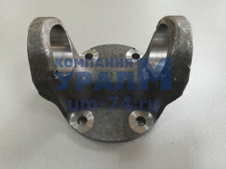 Вилка-флянец карданного вала среднего моста (под крестов. 7522-2201025) 64226-2201049 - Фото 1