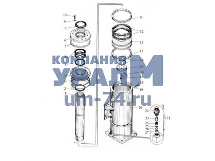 Гильза СП-49Д.12.01.018 - Фото 1