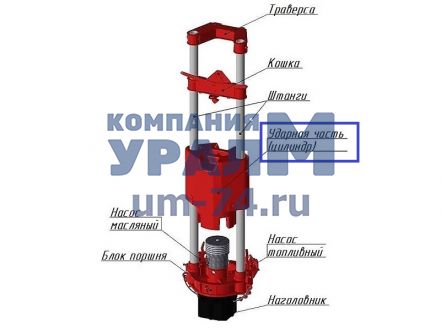 Цилиндр в сборе СП6ВМ-02.00.000СБ - Фото 1