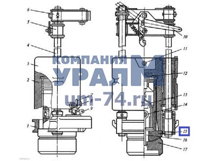 Пята СП6ВМ-01.00.001-01 - Фото 1